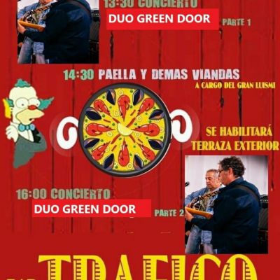 ¡Este Sábado tienes una cita en el Bar Tráfico, en el Centro Comercial El Val!