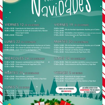 🎄 ¡Mágicas Navidades!, en el Centro Comercial El Val. 🎅