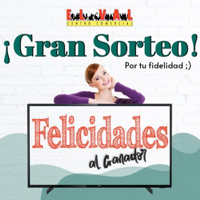 Ganador 3er Sorteo Por tu fidelidad