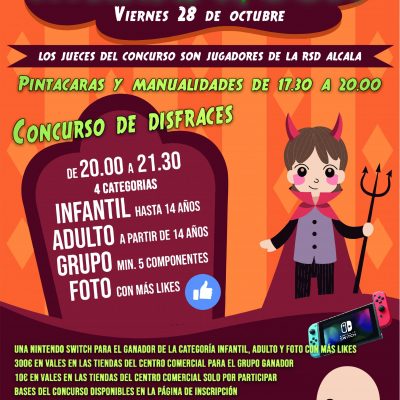 🧙‍♀️ Concurso de Disfraces de Halloween, en el Centro Comercial El Val.